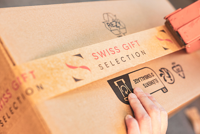 Service personnalisé Swiss Gift Selection